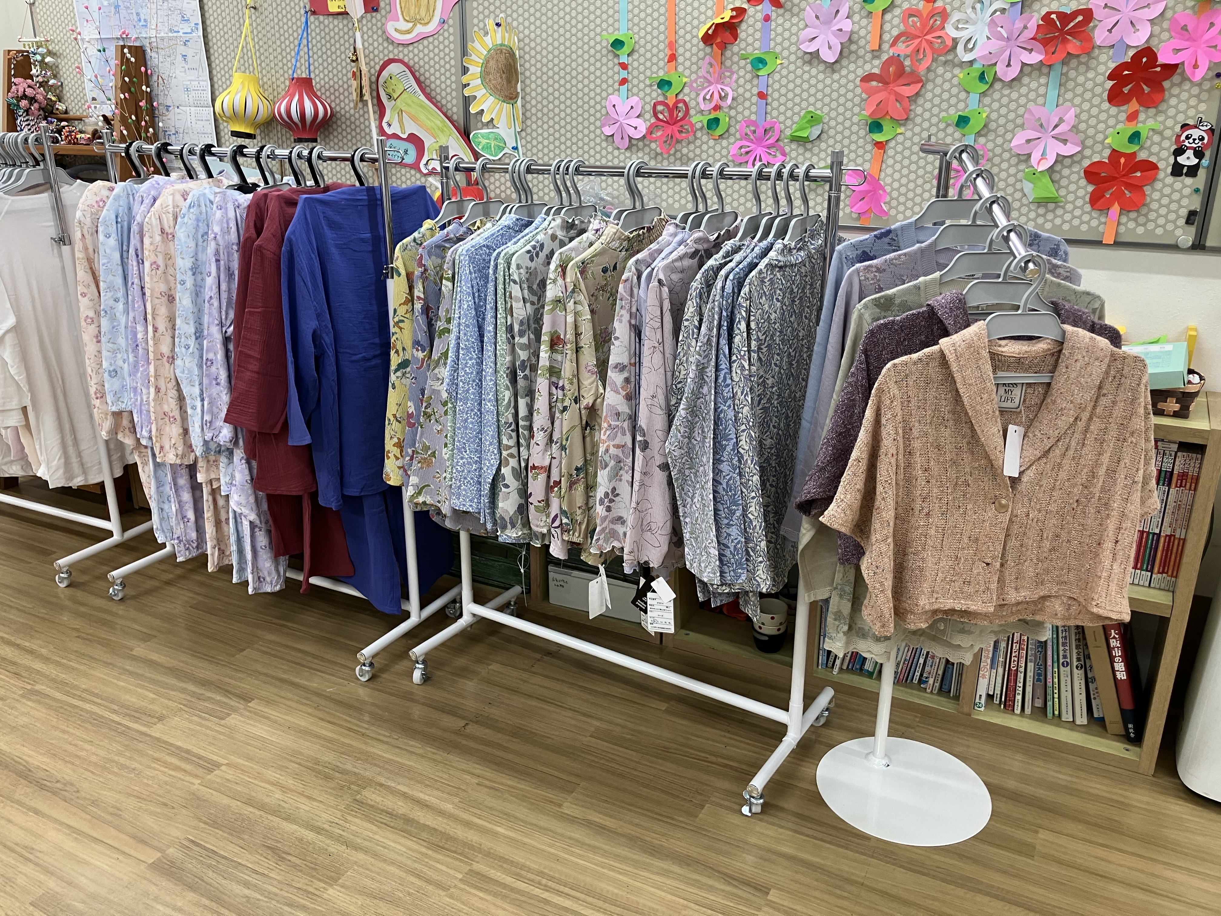 試着会の会場の様子