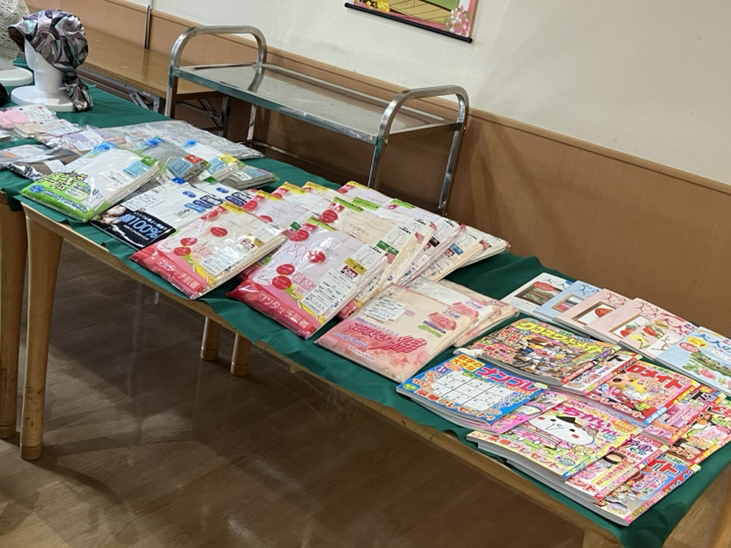 試着会の会場の様子