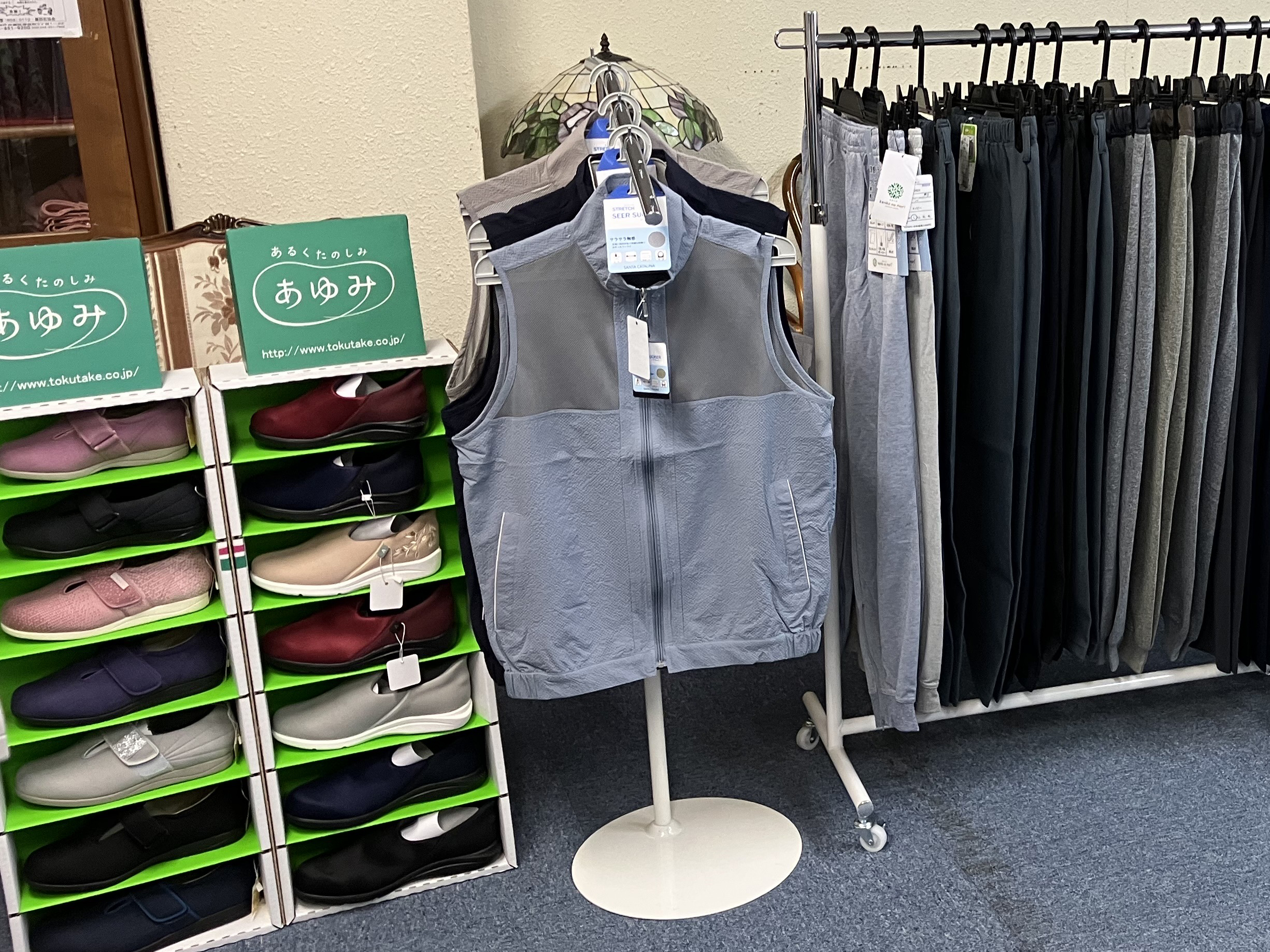 試着会の会場の様子